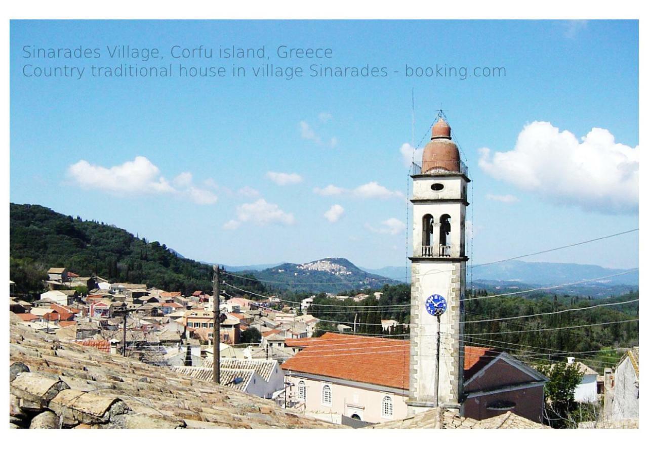 Country Traditional House In Corfu Village, Greece Szinarádesz Kültér fotó